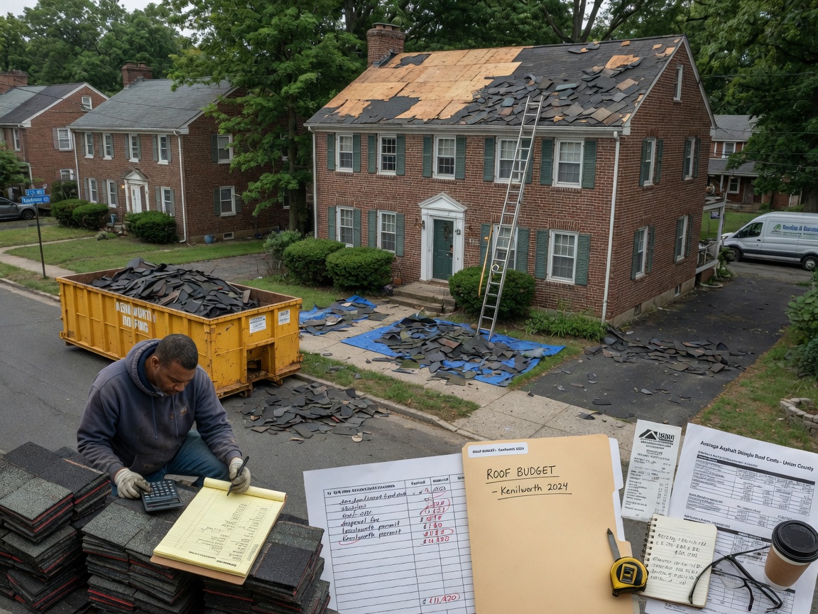 How to Budget for Asphalt Shingle Roof Replacement in Kenilworth