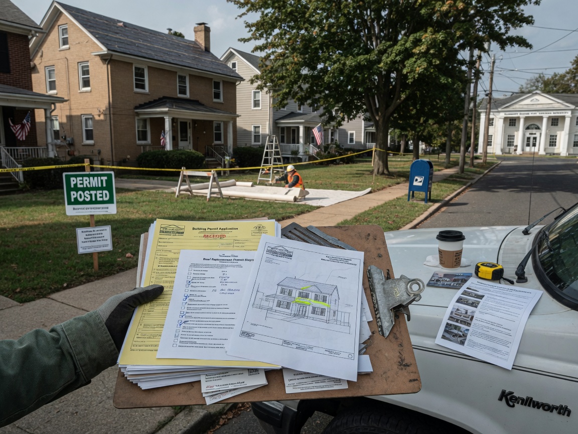Local Permit Steps for Roof Replacement Projects in Kenilworth